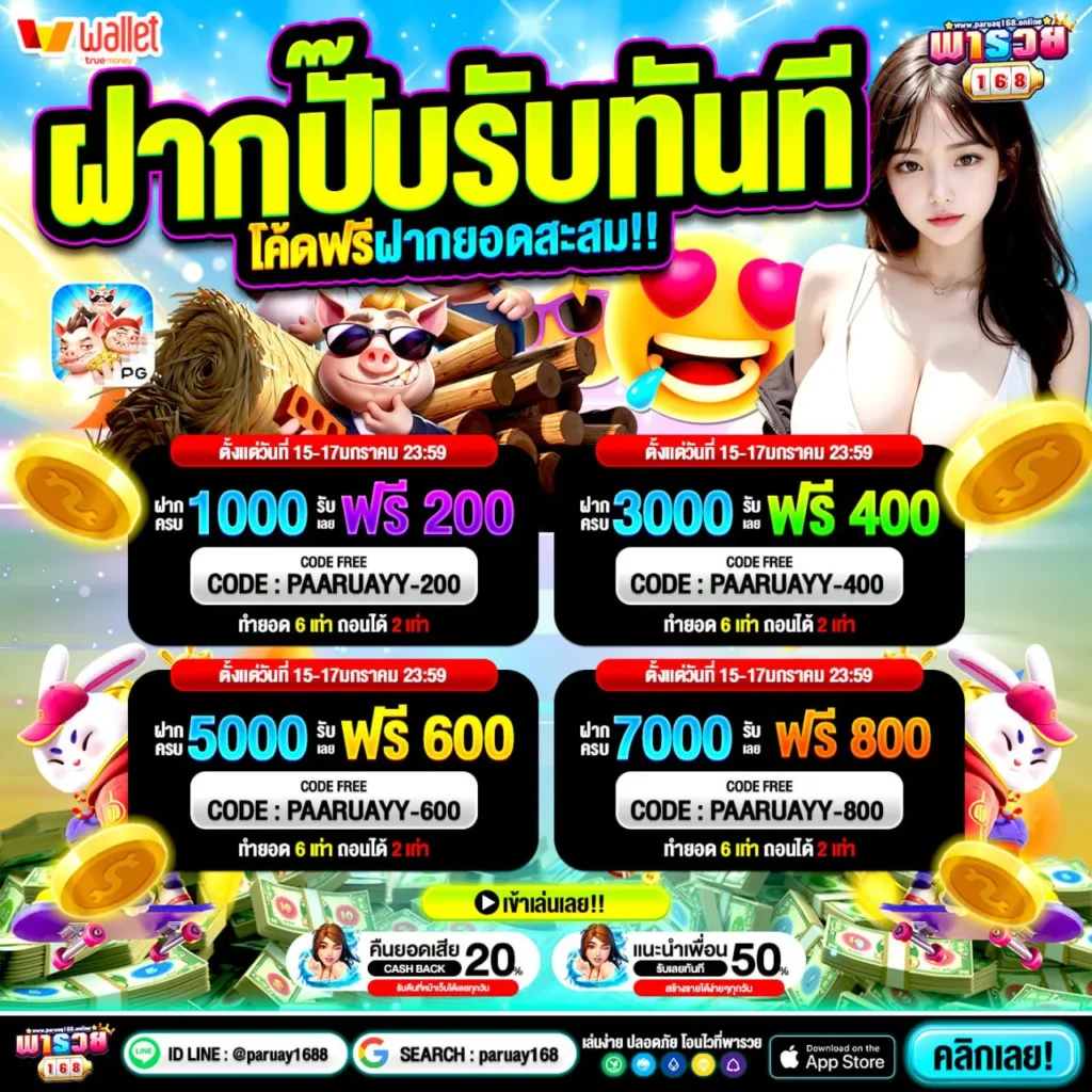 ข้อดีและสิ่งที่ควรคิดให้รอบด้าน 50รับ100 ทํา 500 ถอนได้ 500